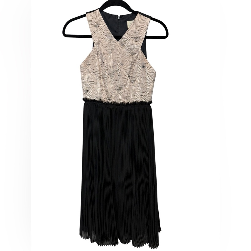 Nomad Sleeveless Pleated Midi Dress‎ size 00P